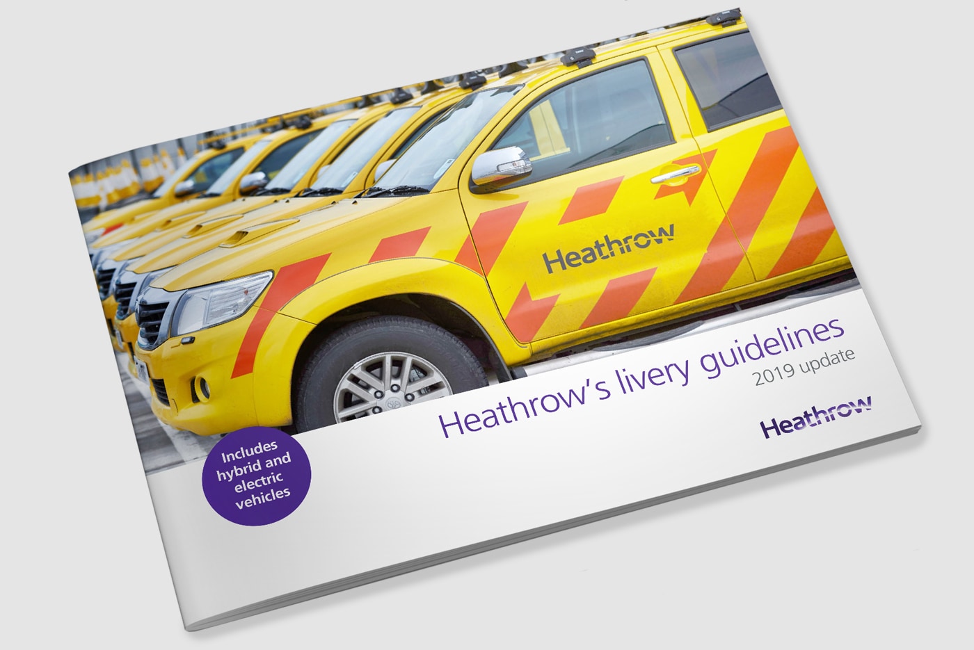 Heathrow’s vehicle livery